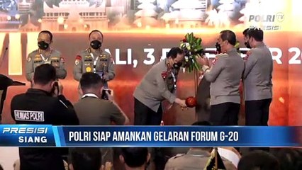 Polri Siap Amankan Gelaran Forum G-20