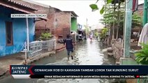 Genangan Rob di Kawasan Tambak Lorok Tak Kunjung Surut