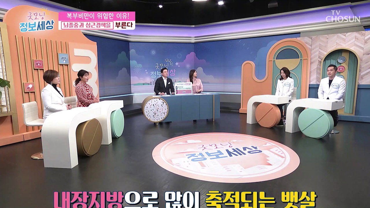 복부비만이 불러오는 치명적인 질환들 TV CHOSUN 211203 방송
