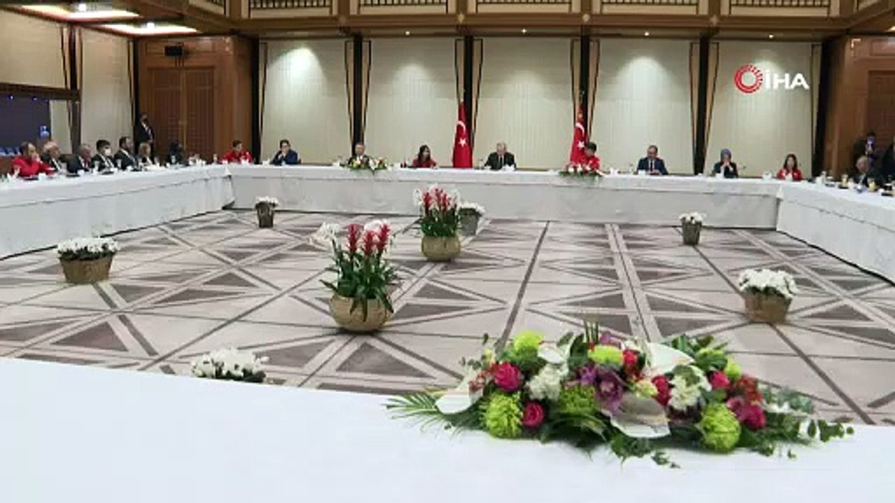 Cumhurbaşkanı Erdoğan, 2020 Tokyo Paralimpik Oyunları'nda madalya kazanan sporcuları kabul etti