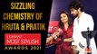 Hruta Durgule and Pratik Shah's Sizzling Chemistry on Lokmat Most Stylish 2021 Red Carpet