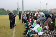 Altaylı futbolcular Gaziemir Belediyespor Boccia takımıyla bir araya geldi