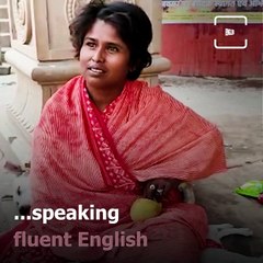 The Story Of A Beggar In Varanasi Who Stunned Everyone With Her Fluent English