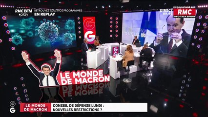 Le monde de Macron : Conseil de défense lundi, nouvelles restrictions ? - 03/12