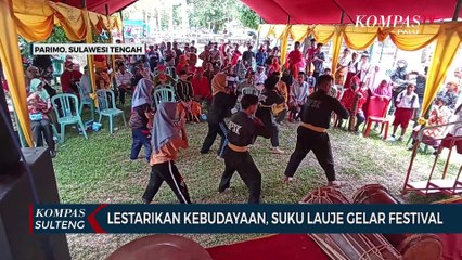 Lestarikan Kebudayaan, Suku Lauje Gelar Festival