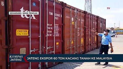 Jateng Ekspor 60 Ton Kacang Tanah Ke Malaysia