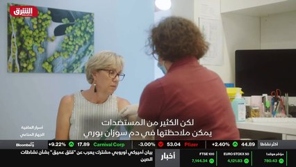 ...أن تعلم تماما وأن تجري تحليلا للدم للبحث...