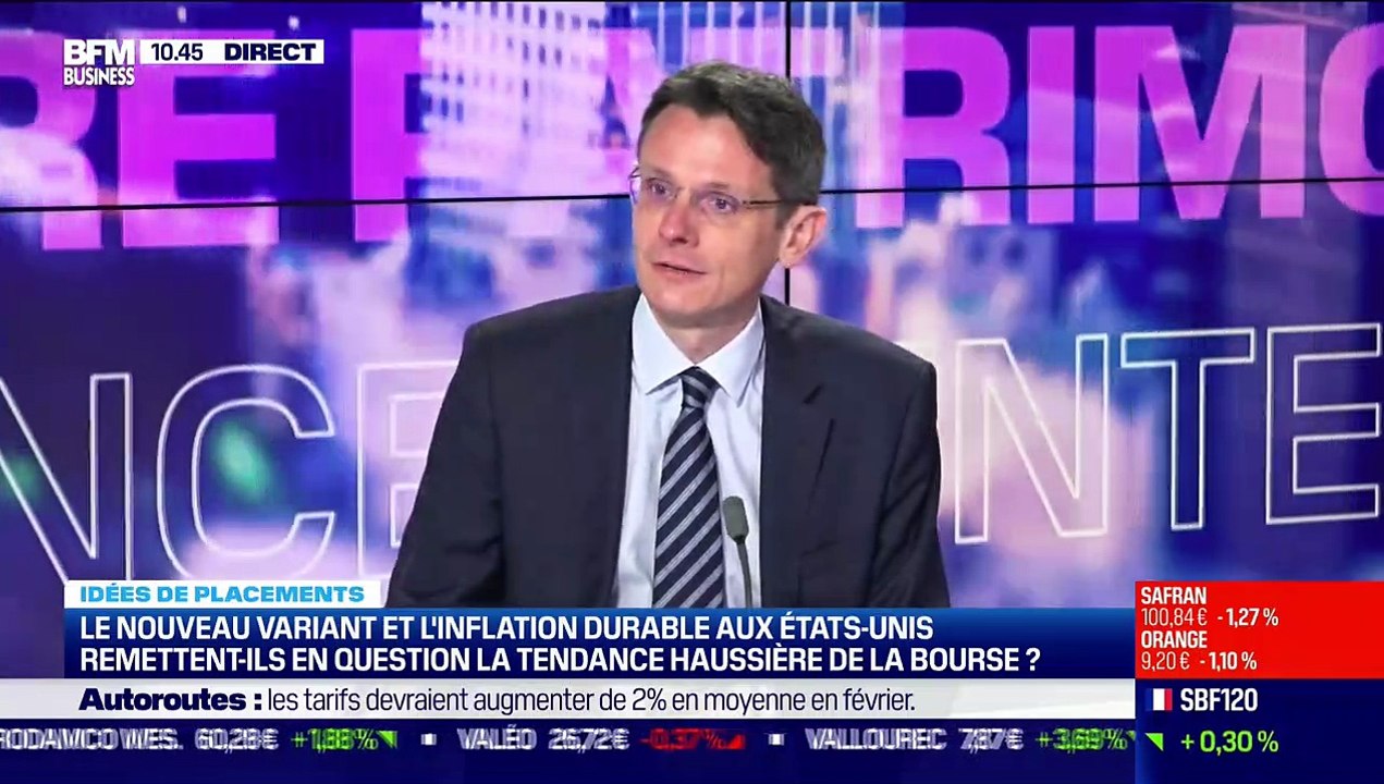Idée de placements: Le nouveau variant et l'inflation durable aux Etats-Unis remettent-ils en question la tendance haussière de la Bourse ? - 03/12