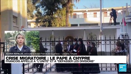 Chypre : le Pape appelle à "l'unité" en pleine crise migratoire