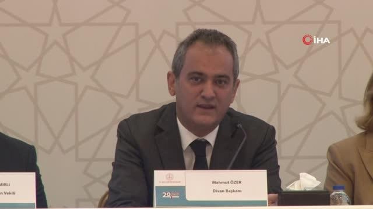 Milli Eğitim Bakanı Özer: "Şura kararlarının takipçisi olacağız"