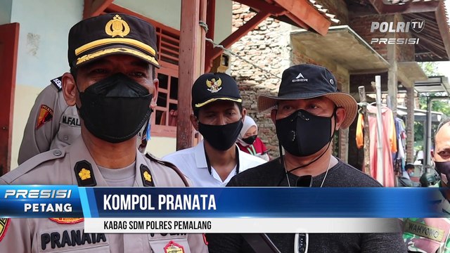 Di Pemalang, Lansia Dapat Pelayanan Vaksinasi Door To Door Plus Bantuan Sembako