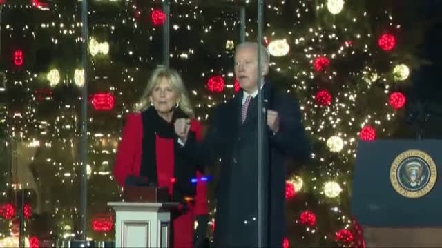 Encendido del Árbol Nacional de Navidad en la Casa Blanca