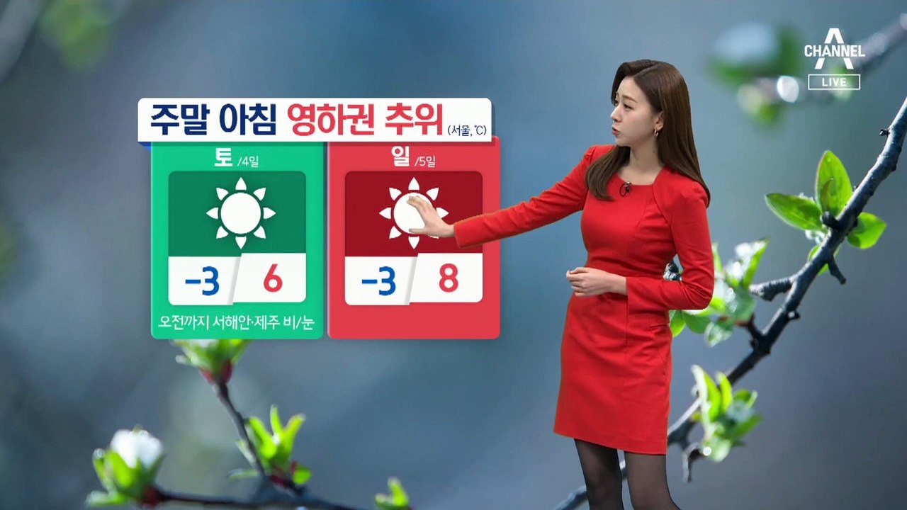 [날씨]내일 아침 다시 영하권 추위 기승