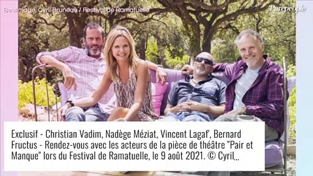 Christian Vadim amoureux : rare sortie avec sa nouvelle compagne Nadège Méziat