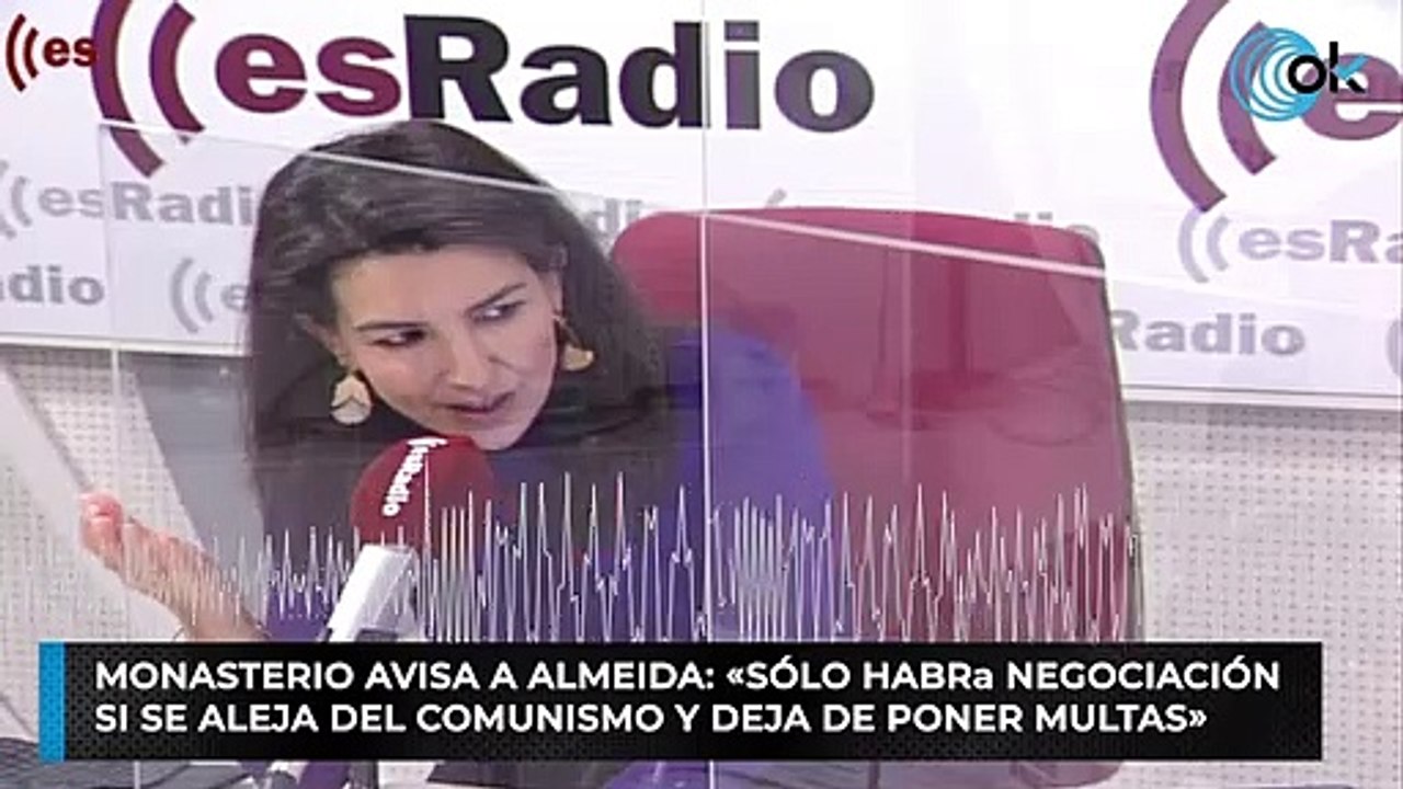 Monasterio avisa a Almeida: «Sólo habrá negociación si se aleja del comunismo y deja de poner multas»