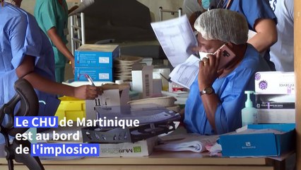 Martinique: Covid, obligation vaccinale, barrages... le CHU au bord de l'implosion