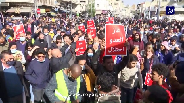 مسيرة في وسط البلد رفضا للتطبيع مع الاحتلال