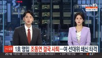 '1호 영입' 조동연 결국 사퇴…민주당 선대위 쇄신 타격