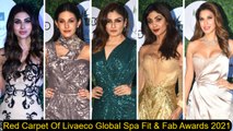 Shilpa Shetty & Others At Red Carpet Of ‘Livaeco Global Spa Fit & Fab Awards 2021’