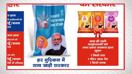 GoReport: उत्तर प्रदेश में 7-9 करोड़ ग़रीब लेकिन योगी सरकार 15 करोड़ को बांट रही 'मुफ़्त अनाज'