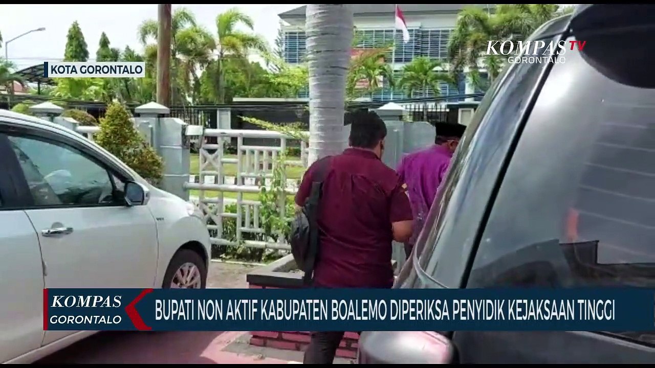Bupati Nonaktif Kabupaten Boalemo Diperiksa Penyidik Kejaksaan Tinggi Gorontalo