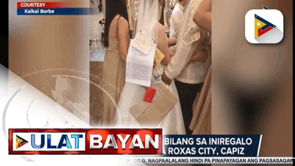 Lupa at sasakyan, kabilang sa iniregalo sa bagong kasal sa Roxas City, Capiz