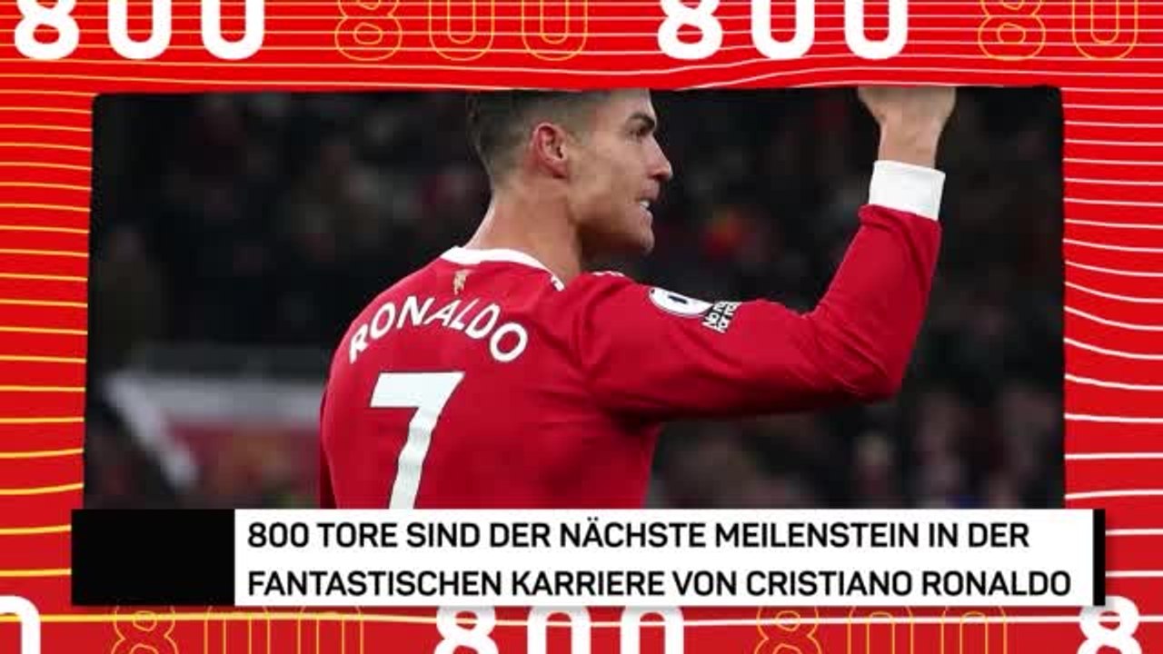 Nächster Meilenstein! Ronaldo knackt 800-Tore-Marke
