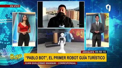 “Pablo Bot”: Conozca al primer robot guía turístico del Perú