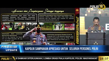 PRESISI Update : Penutupan Apel Kasatwil Polri 2021