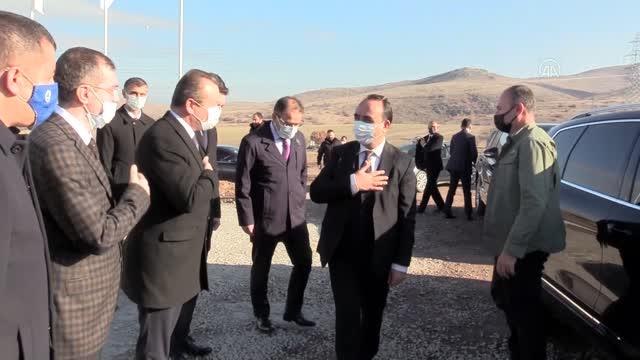 Tarım ve Orman Bakan Yardımcısı Özkaldı baraj inşaatını inceledi