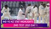 IND vs NZ Stat Highlights 2nd Test 2021 Day 1: Mayank Agarwal Propels Hosts