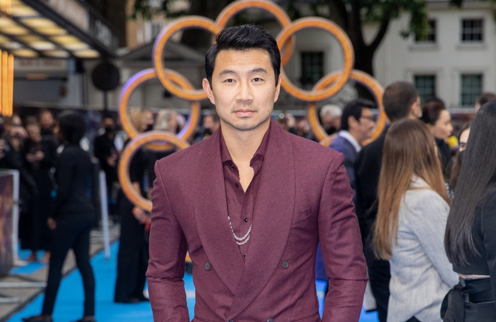 Simu Liu presenting at The Game Awards