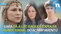 A Bíblia: idosa, Sara dá à luz Isaque