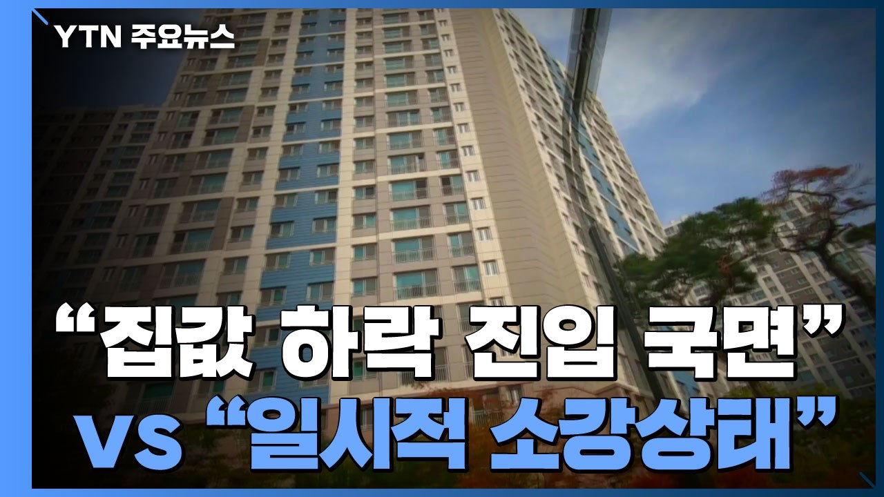 [상암동 복덕방] "집값 하락 진입 국면" vs "일시적 소강상태" / YTN