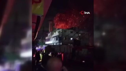 Lübnan'da Filistinli mültecilerin bulunduğu kampta patlama