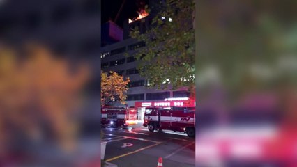 서울 영등포 한강성심병원에서 불...다친 사람 없어 / YTN