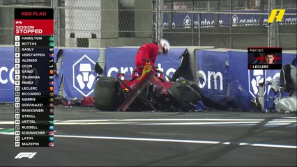 دمار شامل في سيارة لوكلير