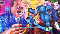 Estudiantes matagalpinos cierran ciclo escolar con mural histórico de Nicaragua