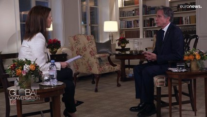 Blinken az Euronewsnak: mindennek, amit Oroszország tesz, meglesz a következménye