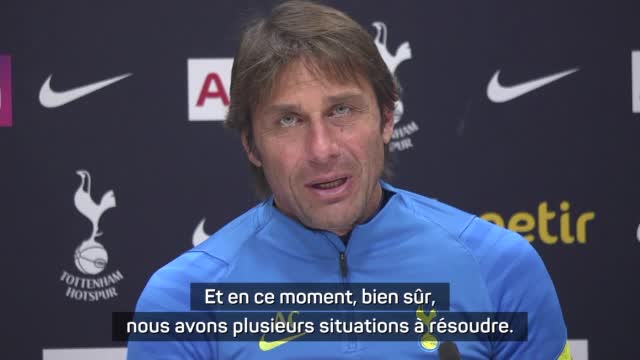 15e j. - Conte : "Je considère Lloris comme un joueur important pour Tottenham"