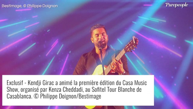 Kendji Girac : Concert à Casablanca et retrouvailles avec une vieille connaissance