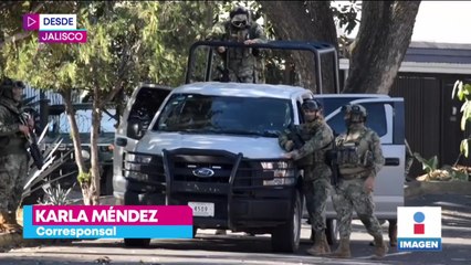 Ejército y Marina realizan operativos en Guadalajara