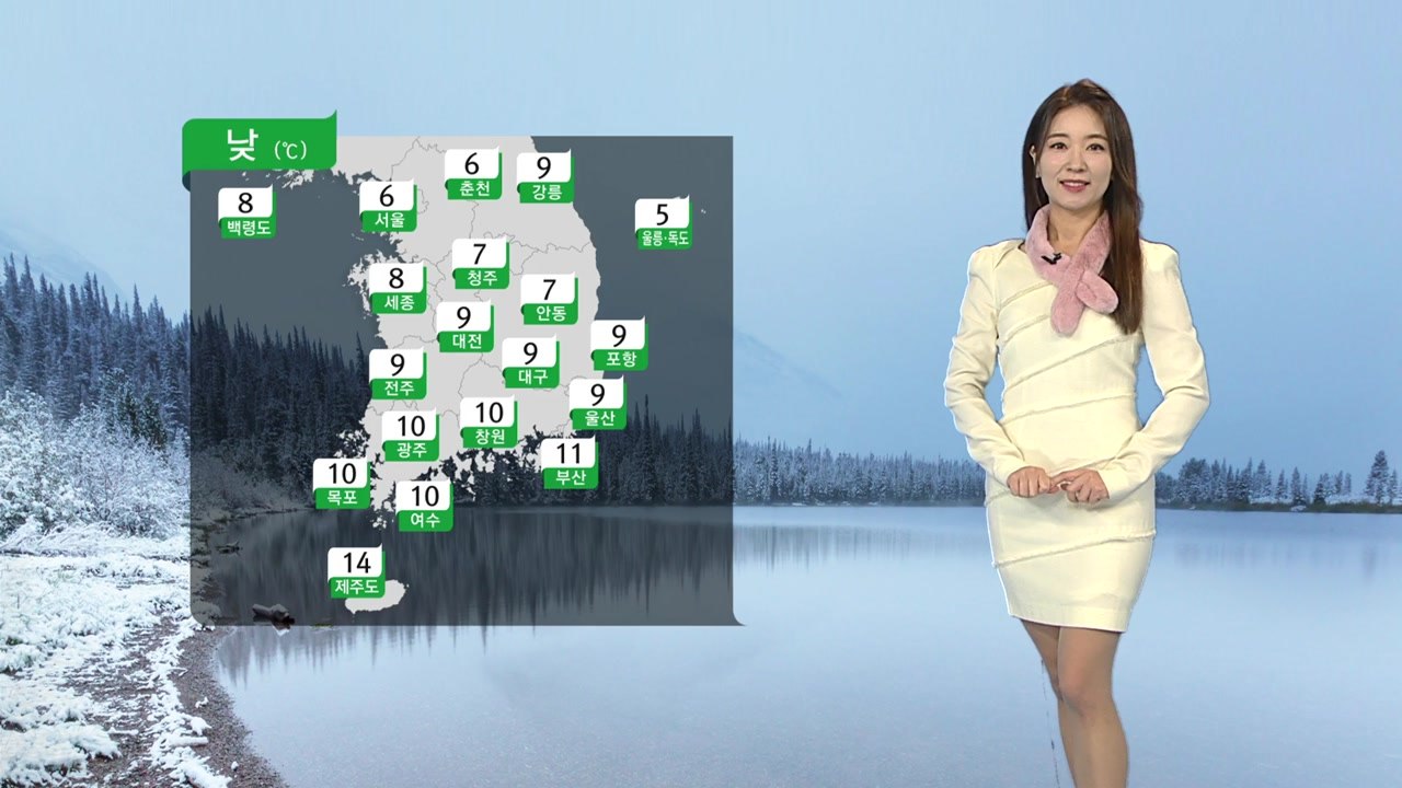 [날씨] 오늘 다시 영하권 추위...동해안 건조특보 / YTN