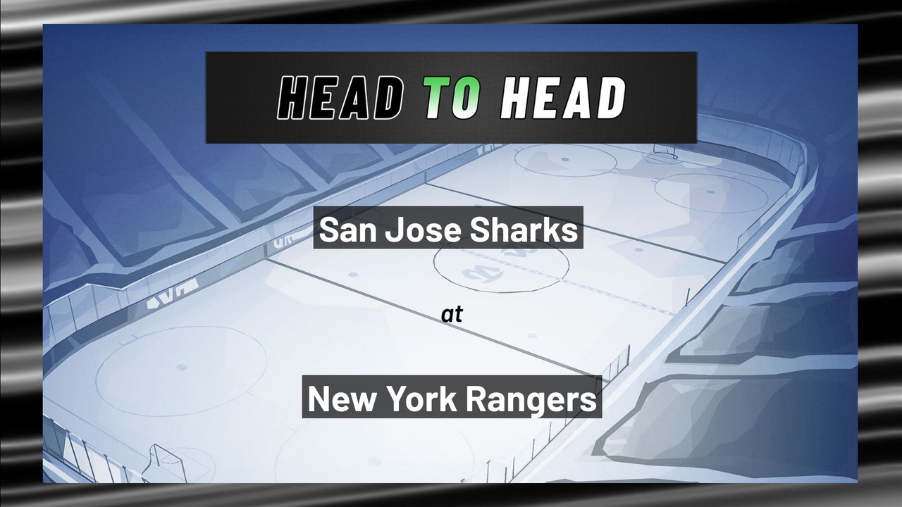 New York Rangers vs San Jose Sharks: Over/Under