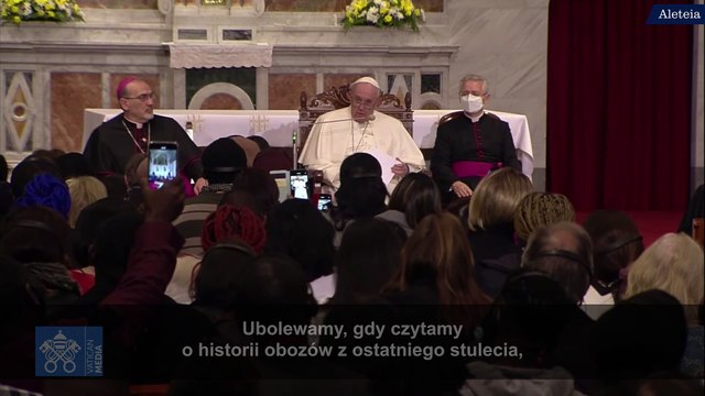 Papież spotkał się z migrantami