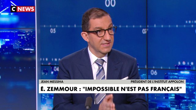 Jean Messiha : «'Impossible n'est pas français' signifie que nous pouvons remonter la pente. Éric Zemmour parle aux Français de ce qu'ils sont et de leur pays»