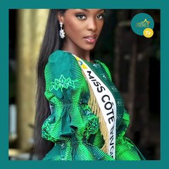 Les plus belles photos de compétition de Olivia Yacé miss  Côte d'Ivoire 2021