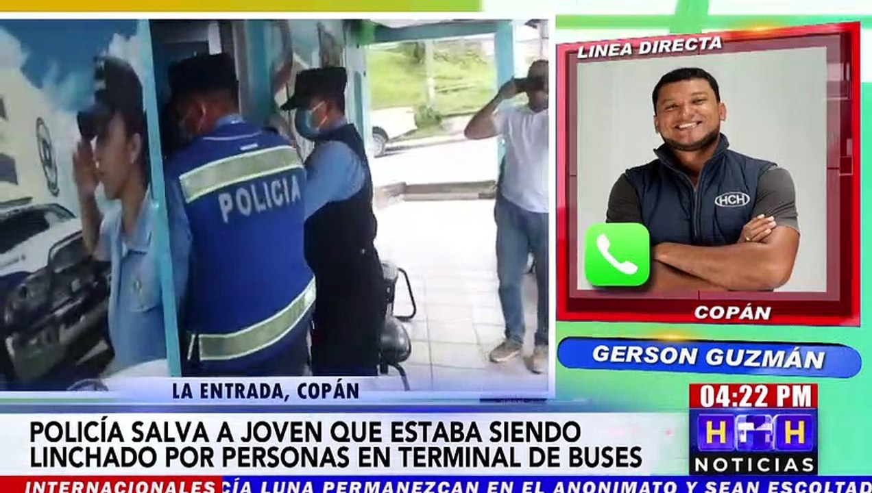 Pobladores linchan a supuesto asaltante y posteriormente es detenido por la policía en La Entrada, Copán