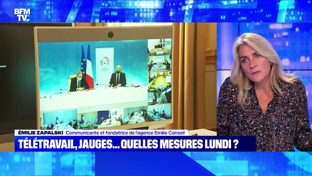 Télétravail, jauges... Quelles mesures lundi ? - 03/12