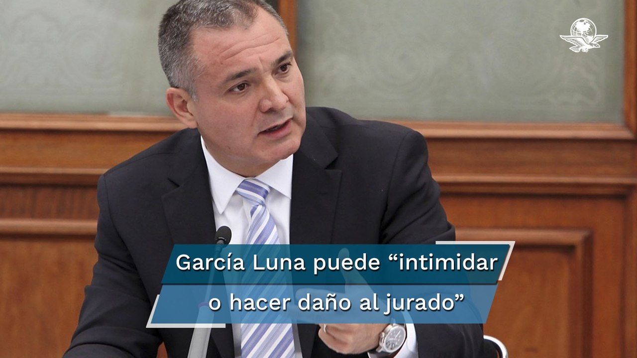 García Luna tiene los recursos para intimidar y hacer daño al jurado, acusa Fiscalía de EU